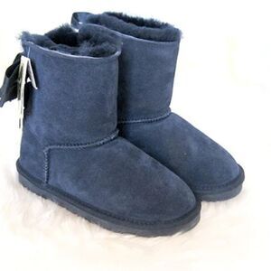 UGG MINI BAILEY BOW RETRO SPOTS OCEAN BOOTS - WOMEN'S S2